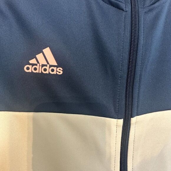 NWOT Adidas Track Jacket, Navy, Pink and Cream , Size L - Picture 4 of 9